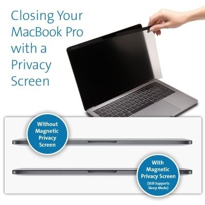 Protector de Pantalla para Privacidad Magnética Kensington K64490WW MP13 para Macbook Pro 13" 2016-2019