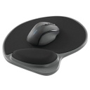 Mousepad kensington p8691 con descansa muñecas de gel - negro/gris