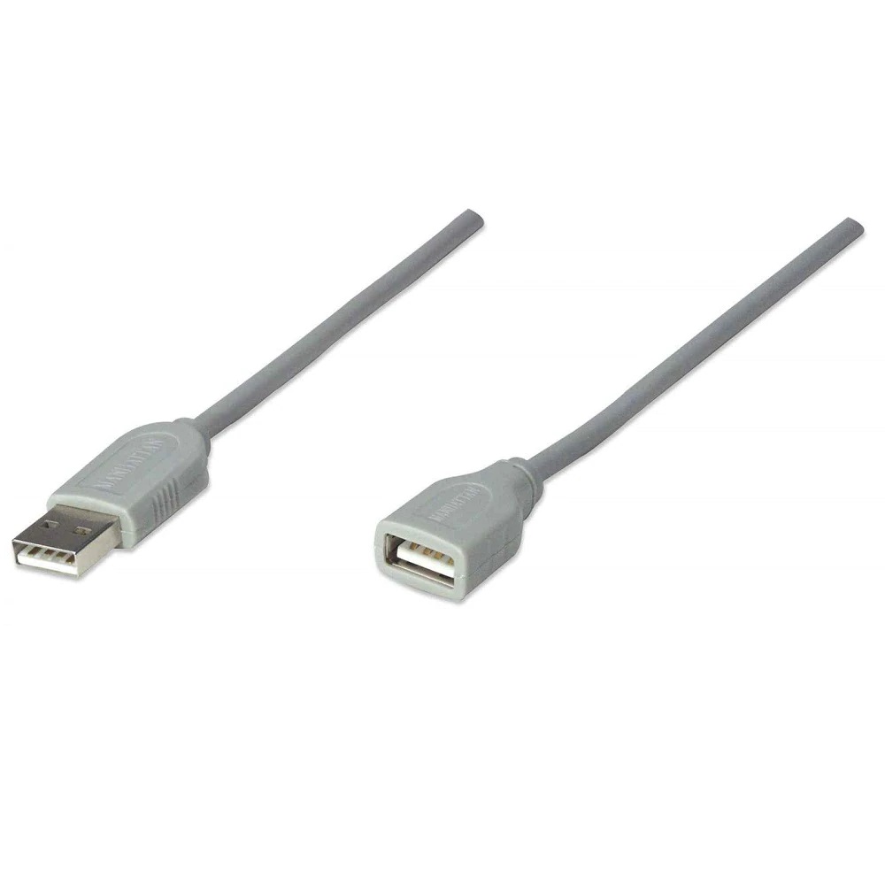Cable Extención USB 1.8 Metros Manhattan 165211