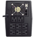 No Break Vica OPTIMA 1500 Línea Interactiva 900W 1500VA Entrada 110-120V Salida 110-120V