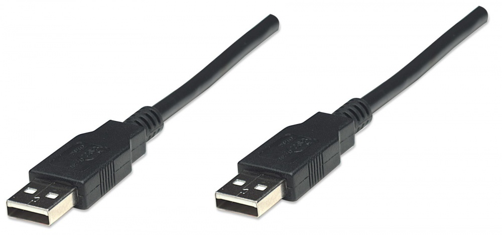 Cable usb manhattan v2.0 a macho-a macho  1.8mts 306089