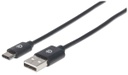 Cable USB De Alta Velocidad Manhattan 353298 USB Tipo A - USB Tipo C 1 Metro