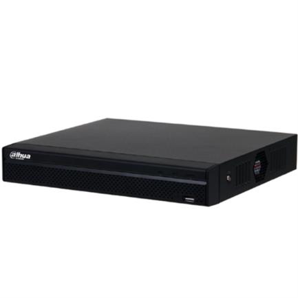 Nvr de 8 canales ip dahua 8 puertos poe 8mp 4k smart h.265+/rendimiento de 80 mbps/salida de video hdmi-vga