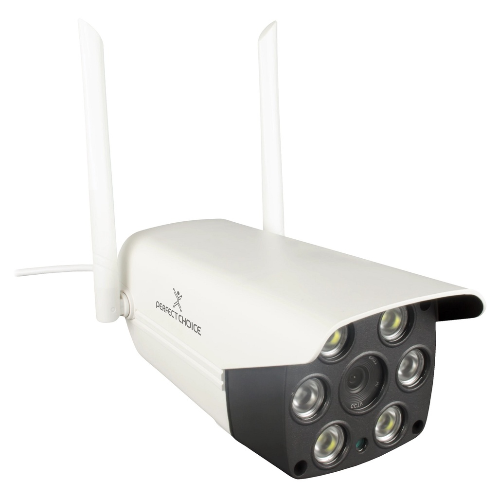 Cámara Smart WiFi Bullet para Interiores PC-108191 Inalámbrico 1920 x 1080 Pixeles Vision Nocturna Entrada Micro SD