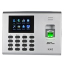 Control de Acceso y Asistencia Biométrico ZKTeco ZK-K40 ID 1000 Usuarios 80,000 Registros