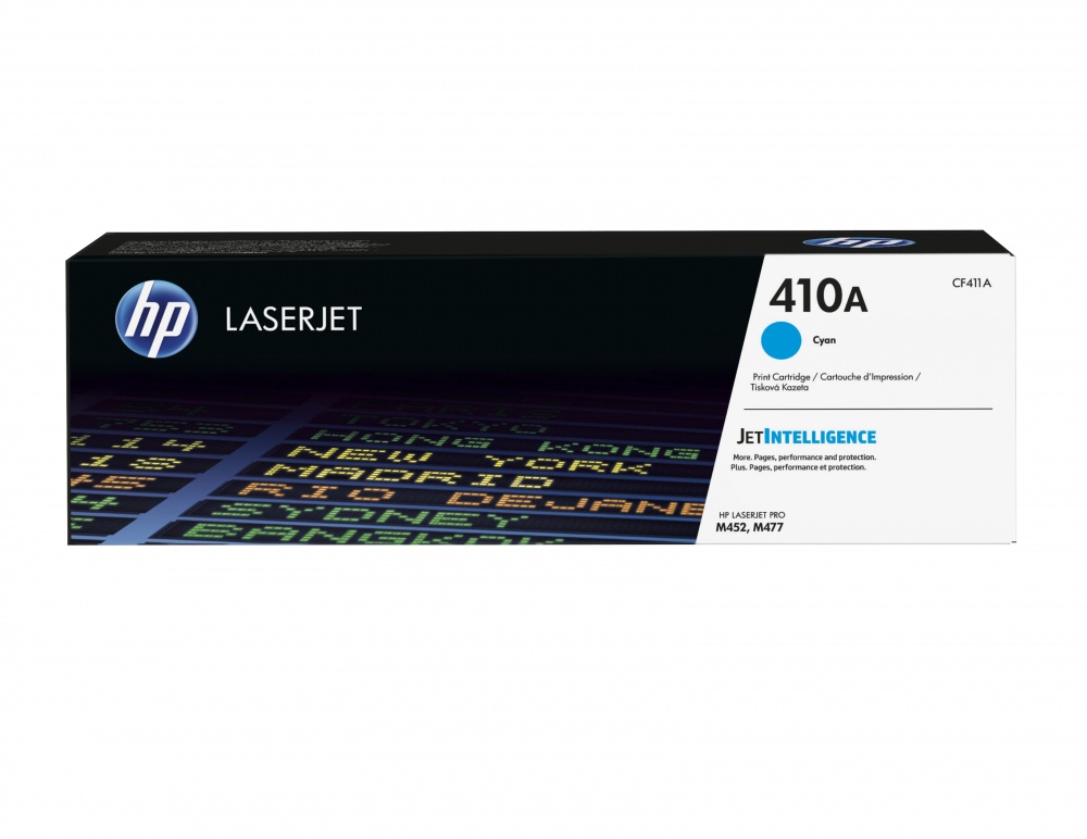 Tóner HP 410A Cyan Original 2300 Páginas Para LaserJet Pro M452 LaserJet Pro M477