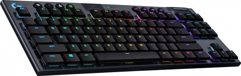 Teclado Gaming Mecánico Logitech Tkl Inalámbrico Receptor Usb 2.0 Interruptores Gl Tactile Lightspeed Rgb Batería Recargable