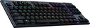 Teclado Gaming Mecánico Logitech Tkl Inalámbrico Receptor Usb 2.0 Interruptores Gl Tactile Lightspeed Rgb Batería Recargable