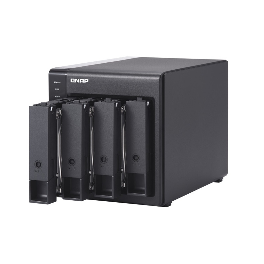 Caja de Expansión De Almacenamiento NAS QNAP TR-004 De 4 Bahías SATA II