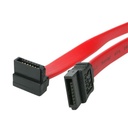 Cable de 60cm de datos sata en ángulo recto a la derecha acodado en l 7 pines  - 2x serial ata macho - startech.com mod. sata24r