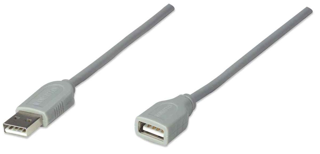 Cable Manhattan USB A Macho - USB A Hembra 4.5 Metros