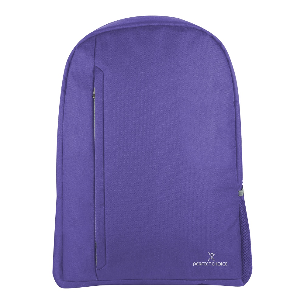 Mochila perfect choice feather para laptop 15-17" ligera color morado