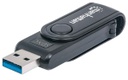 Lector De Memoria Manhattan USB 3.0 5000 Mbit/s