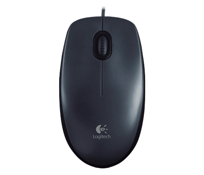 Mouse Logitech Óptico M100 Alámbrico USB 1000DPI