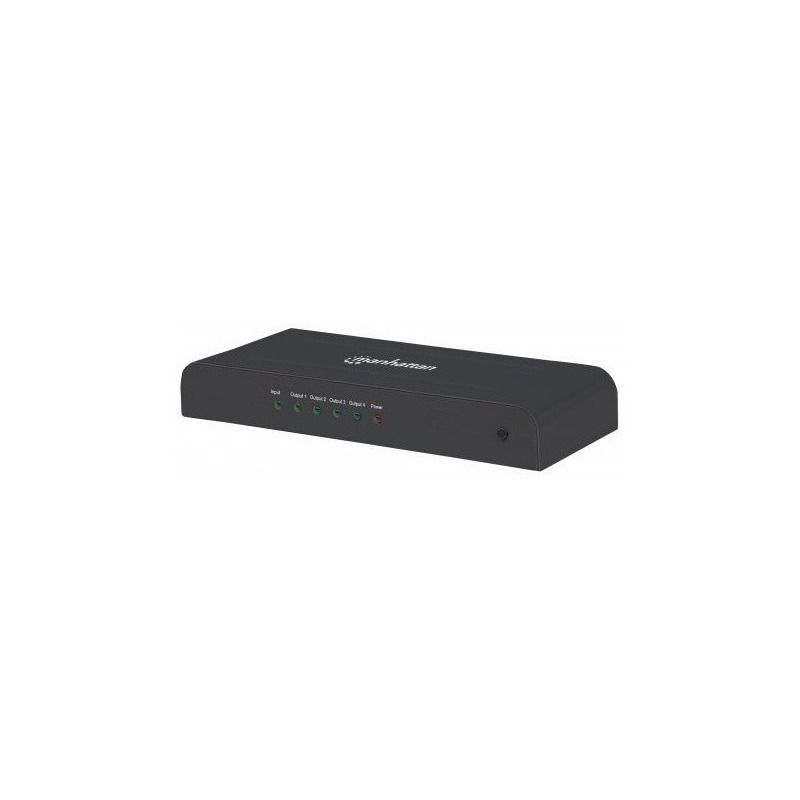 Video splitter manhattan hdmi uhdtv 4k@30hz, 1 in : 4 out 207515