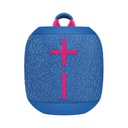 Bocina Ultimate Ears Wonderboom 3 bluetooth Azul IP67 14 horas radio 32mts, 86dbc, sonido 360