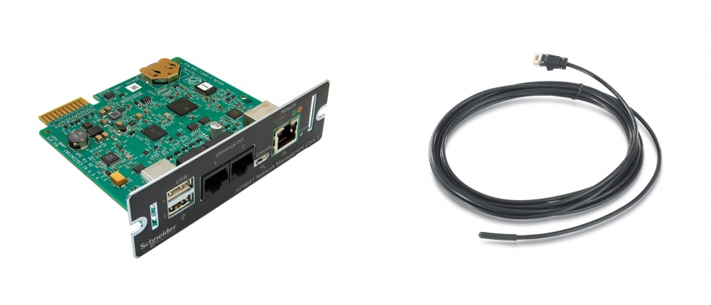 Tarjeta Accesoria De Administración APC Para Sistemas Smart-UPS Para SAI 3 Con Supervisión Medioambiental