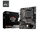 Tarjeta Madre MSI A520M-A Pro AM4 DDR4 4400MHz HDMI DVI Micro ATX
