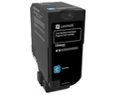 Toner Lexmark 74C4SC0 Cyan 10000 Páginas CS720 CS725 CX725