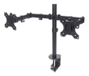 Soporte universal manhattan p/2 monitores de 13" a 32" 461528
