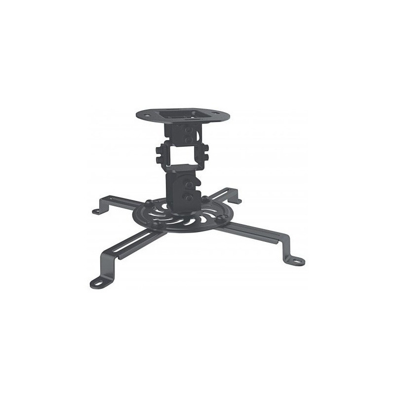 Soporte proyector manhattan p/techo hasta 13.5kg, negro 461184