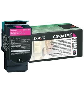Toner lexmark magenta return c540/43/44 x543/544
