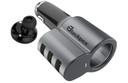 Cargador Para Auto Blackpcs EPI053BT-BL 5V 3x USB 2.0
