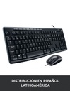 Teclado y Mouse Logitech MK200 USB Negro Español