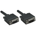 Cable manhattan para monitor svga 8mm, hd15 macho - hd15 hembra, 1.8 metros, (309011) negro