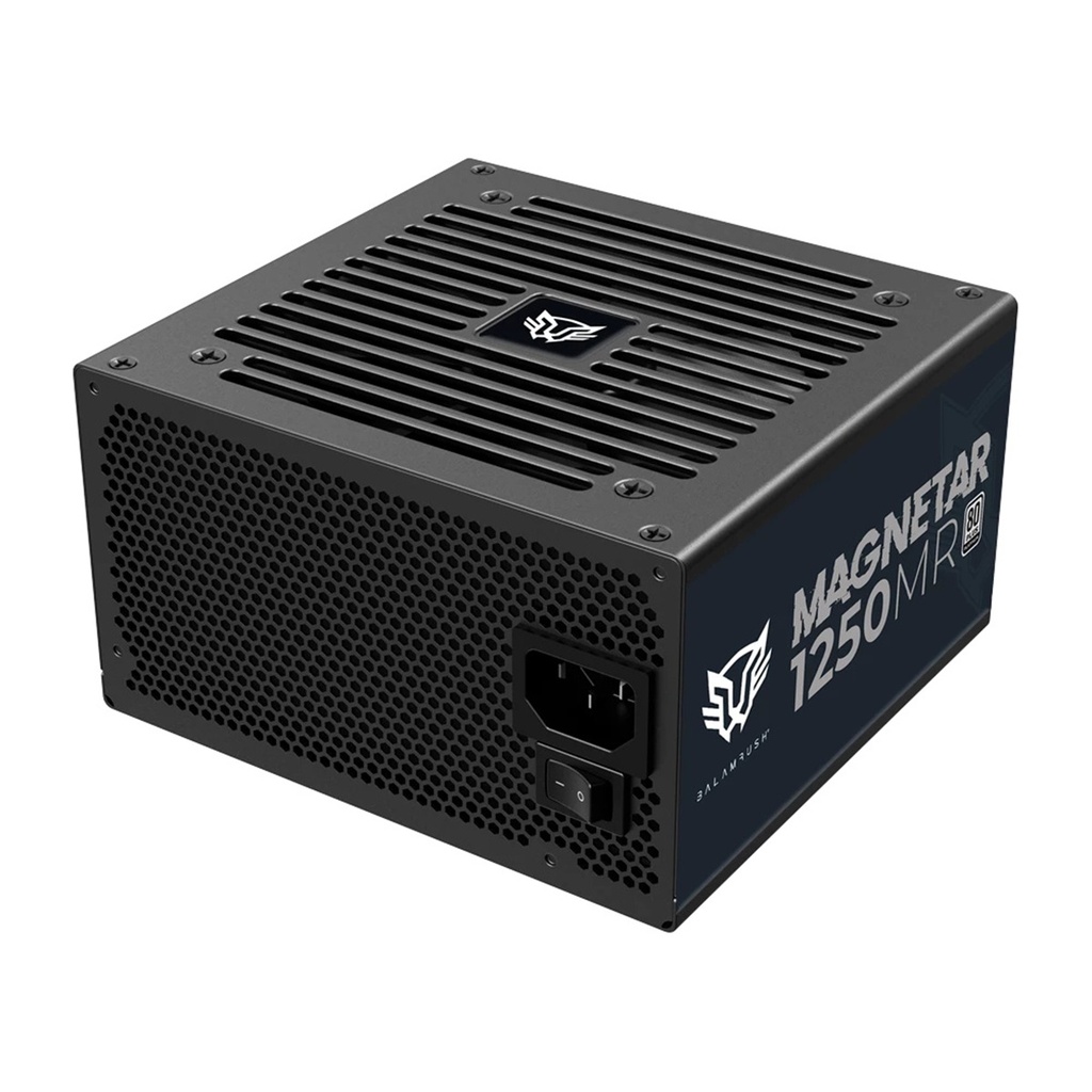 Fuente de Poder Balam Rush Magnetar 1250MR 80 PLUS Platinum Modular 24-pin ATX 120mm 1250W
