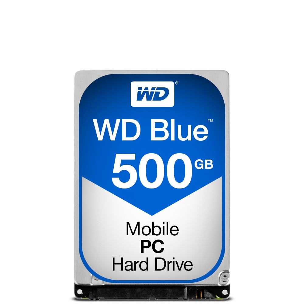 Disco Duro para Laptop Western Digital WD Blue 2.5'' 500GB SATA III 6 Gbit/s 5400RPM 16MB Cache