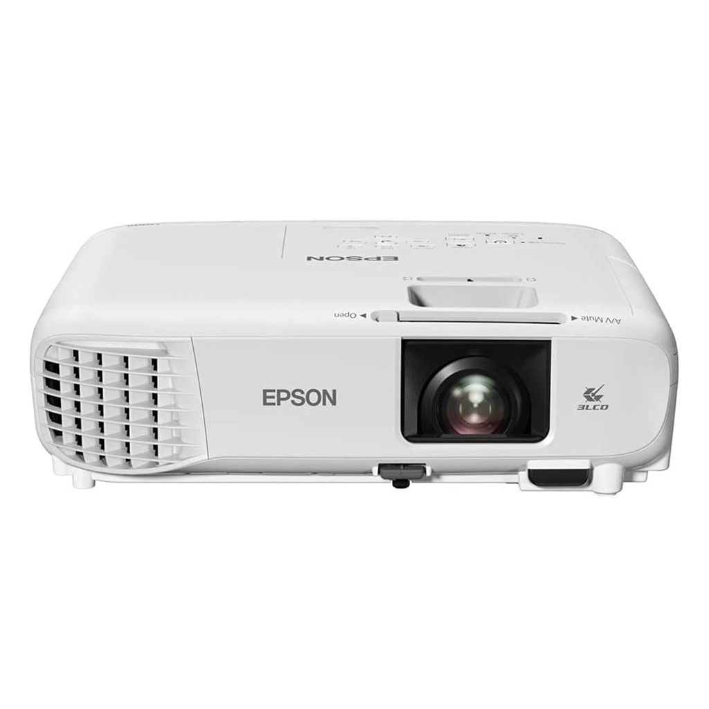 Proyector Portátil Epson PowerLite 118 3LCD XGA 1024x768 3800 Lúmenes Con Bocinas