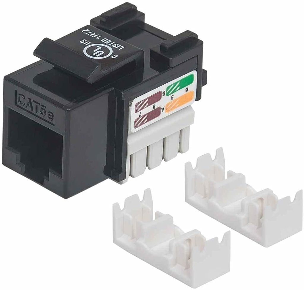 Jack de Impacto UTP Intellinet Categoría 5e RJ-45 Calibre 22 al 26 AWG 210416