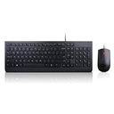Combo De Teclado Y Mouse Con Cable Essential De Lenovo