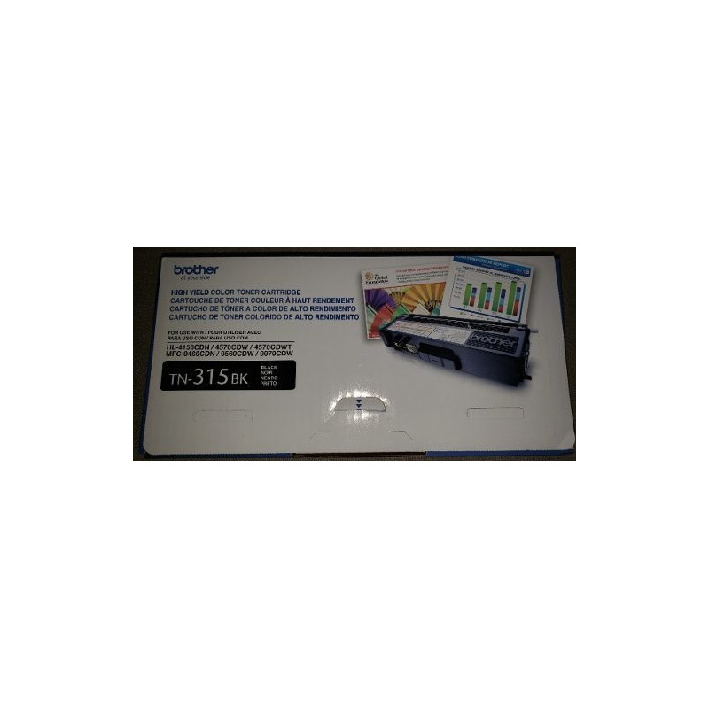 Toner brother tn315bk negro 6,000 paginas alto rendimiento p/mcf9970cd