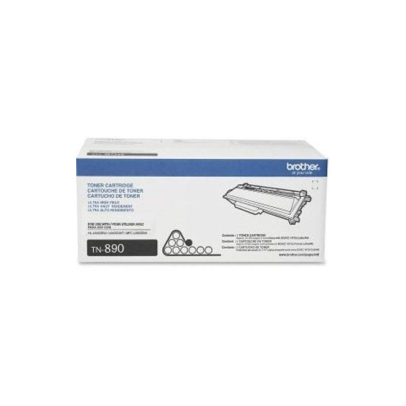 Toner brother tn890 ultra alto rendimiento 20,000 pags