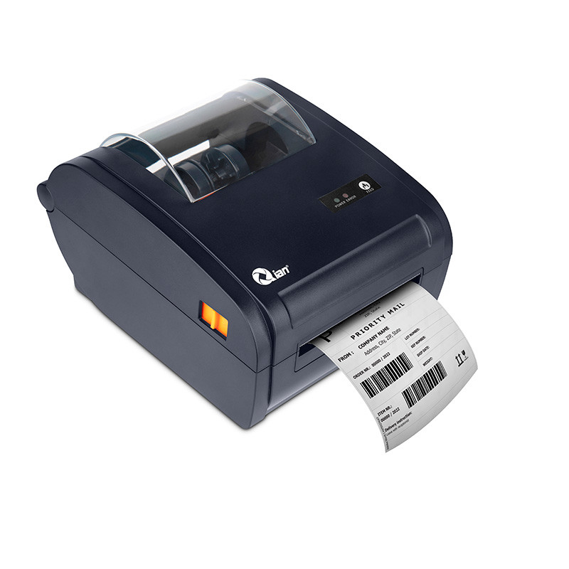 Qian QOP-T10UB-DI Impresora de Etiquetas, Térmica Directa, 203DPI, USB, Bluetooth, Negro