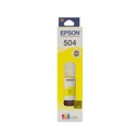 Botella epson ecotank t504 amarillo serie l 70ml dye (t504420-al)