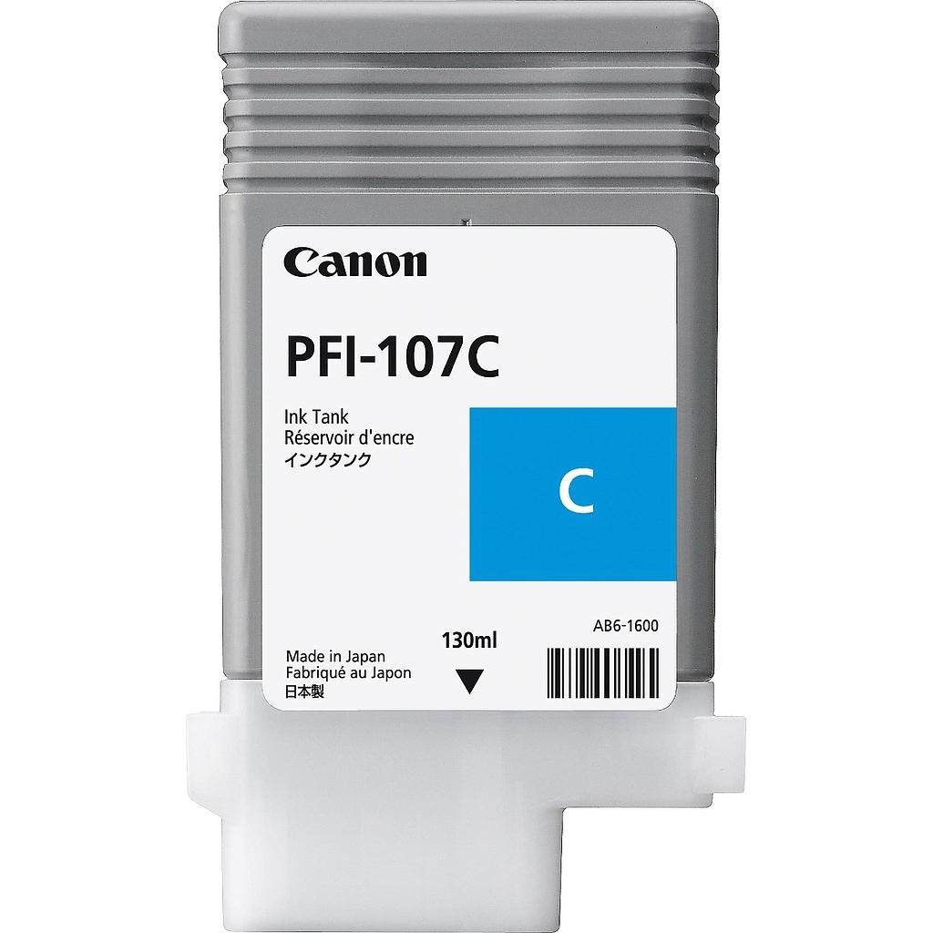 Cartucho De Tinta Canon Cian 130ml Modelo PFI-107C