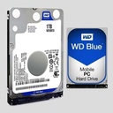 Disco Duro Interno Western Digital WD Blue 2.5'' 1TB SATA III 6 Gbit/s 5400RPM 128MB Cache