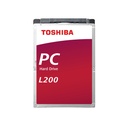 Disco Duro Interno Toshiba 2TB L200 2.5" 64MB 5400rpm