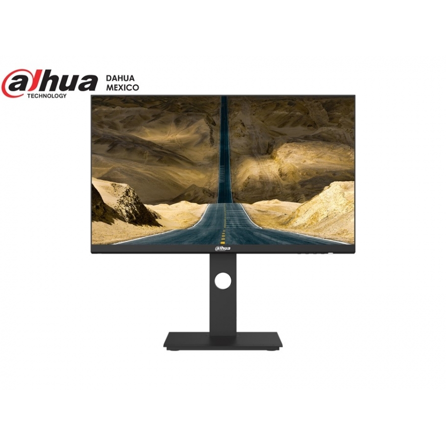 Monitor led dahua dhi-lm24-p301a 23.8 qhd 2560x1440, aspecto 16:9, 320 nits, contraste 1000:1, dp, hdm, tipo c 65w, marco ultradelgado