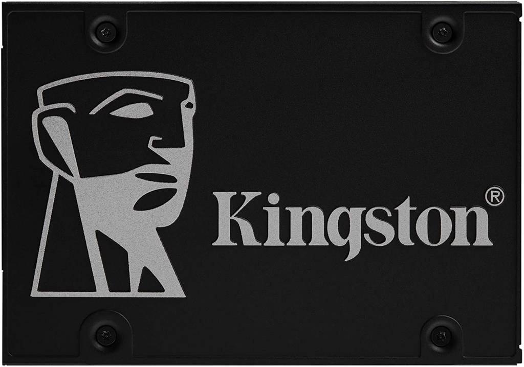 Kingston SSD KC600 256GB SATA 3 (6Gb/s) 2.5" Lectura: 550MB/s y Escritura: 500MB/s XTS-AES de 256-bit (SKC600/256G)