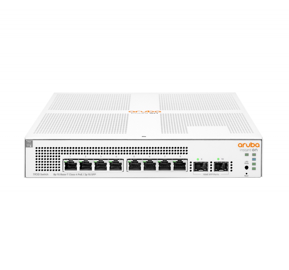 Switch aruba instant on 1930 8g l2/adminsmart/1gb/8poe/2sfp (jl681a)