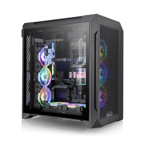 Gabinete Thermaltake Cte C700 Air Media Torre, Ventana Lateral, 3x Vent. 140mm, Negro