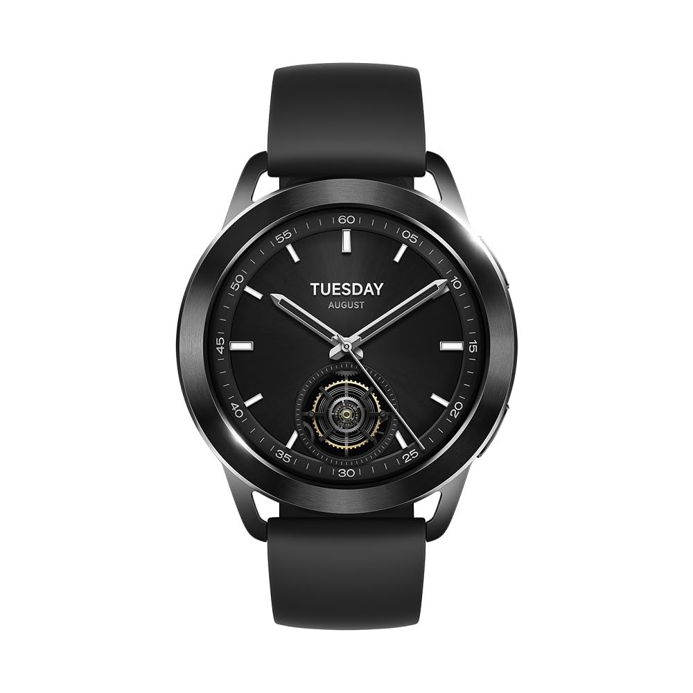 Smartwatch Xiaomi Watch S3, Compatible con iOS y Android, Bluetooth, Wi-Fi. Color Negro