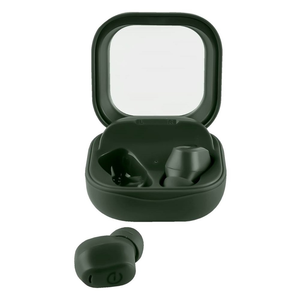 Audífonos Inalámbricos Perfect Choice Easy Line TWS Florela Bluetooth Color Verde