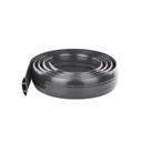 Canaleta Flexible de PVC Thorsman FLEXIDUCTHO-BK-25 Auto Extinguible 25mts