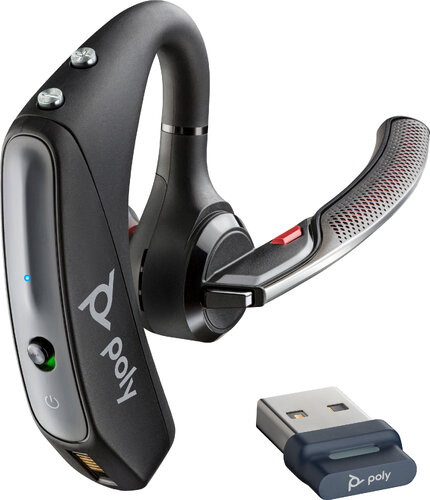 Auriculares polycom voyager 5200 usb-a bluetooth headset bt700 dongle