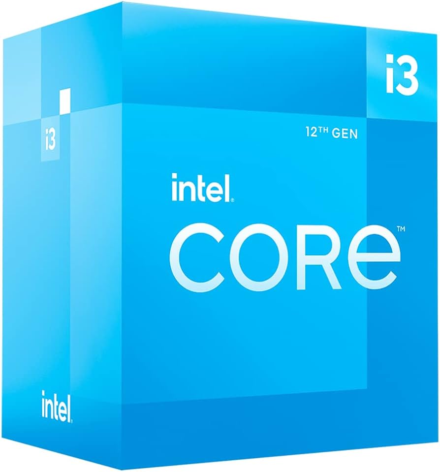Procesador intel core i3 12100 soc 1700 12th gen 3.3ghz bx8071512100